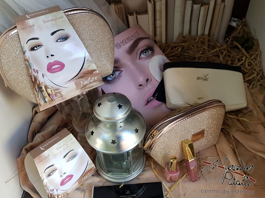 Maquillaje Keenwell y cosméticos Gernetic en centro de estética Mercedes Patallo
